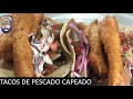 Tacos de pescado capeado