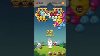 Bubble2 第五波果凍奬勵關卡5《33球 收集海星》