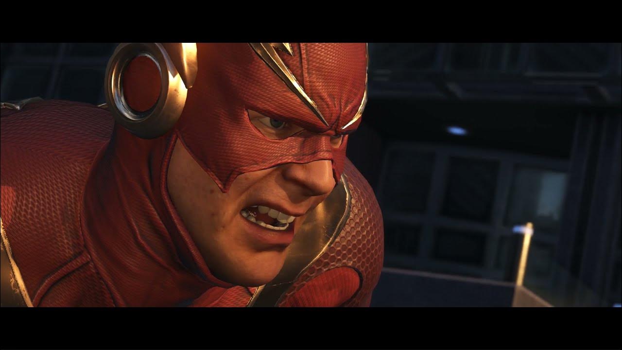 Флэш битва. Injustice 2 Flash.