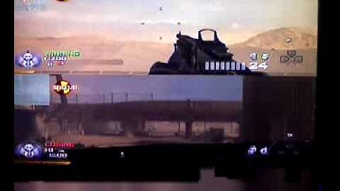 Call of Duty : Modern Warfare 2 Nuke in split screen - Played solo