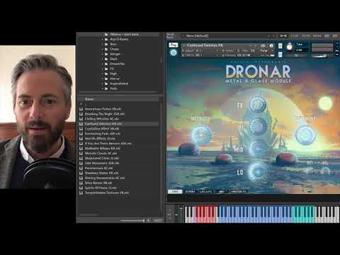 Gothic Instruments DRONAR Metal and Glass - Walkthrough with Dan Graham