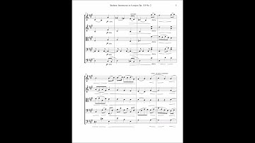 Brahms: Intermezzo Op. 118 No. 2 - Arranged for String Orchestra