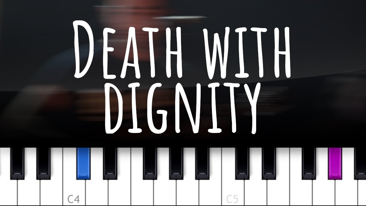 Death With Dignity ~ Sufjan Stevens (piano tutorial)