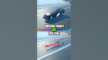 🤯CHEVION FUNNY CAR VS TOP FUEL CAR IN CAR DEALERSHIP TYCOON! DRAG RACE #viralshort #shorts #trending