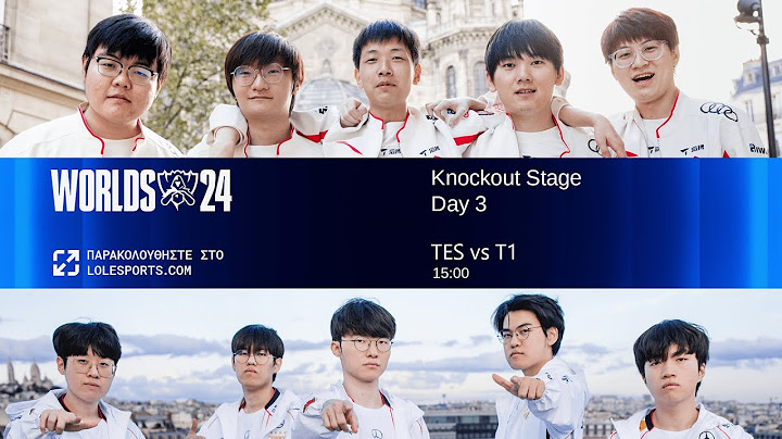 [GR] Worlds 2024 Main Event | Knockout Stage | TES vs T1 (Bo5)