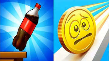 Bottle Jump🧴 Coin Rush 🪙All Levels Completed 💯 Android iOS Gameplay