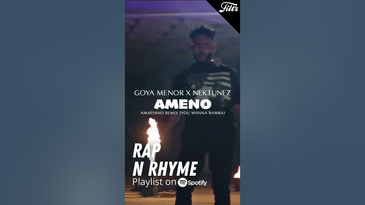 Nektunez & Goya Menor - Ameno Amapiano | Hip-Hop & R&B Terbaik! Check Playlist Rap N Rhyme #shorts
