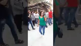 فيديو غلق محلات عروس دمشق بسبب اعتداء المواطن السوري على السيدة فى الاسكندرية
