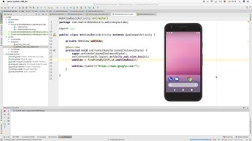 Tutorial WebView Android en Español Parte1/3