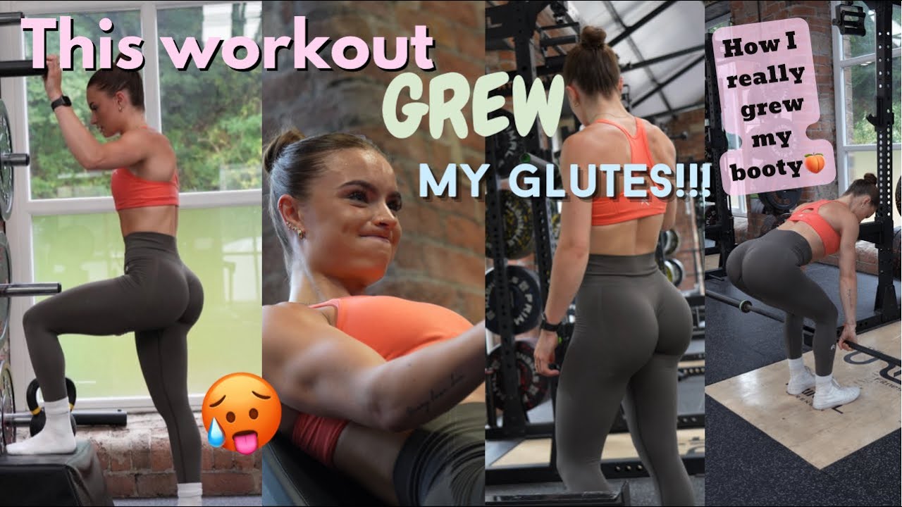 THIS WORKOUT GREW MY GLUTES | my holy grail booty workout