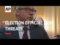 Election official sent threats after Trump tweet