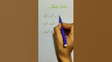 #Difference of the squares of Any Two Consecutive Numbers#short trick#short#shorts