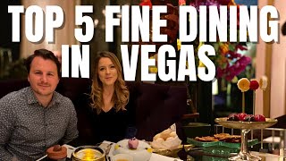 The Best Fine Dining in Las Vegas | Come Along to Our Top Five Favorite Restaurants with Epic Food!