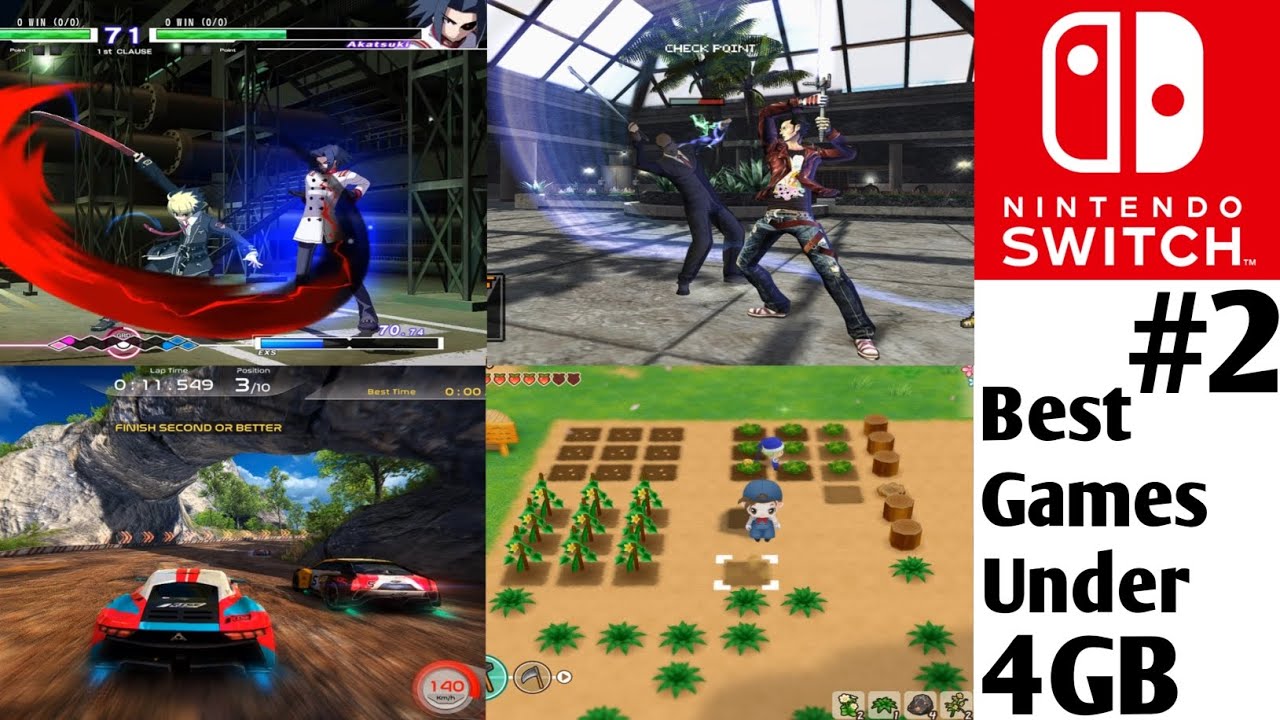 Top 50 Under 4GB Games for Switch - [PART 2]