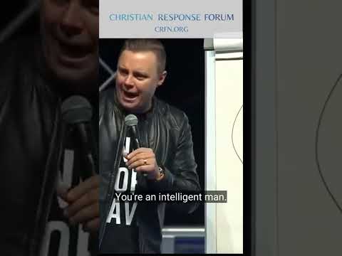 Atheism disproved in 1 minute - Glyn Barrett - Christian Response Forum #godisreal #shorts