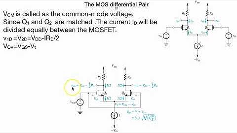 MOS differential pair