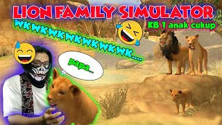 LION FAMILY SIMULATOR Become a Happy Family wkwkwkwkwk . Myobu screenshot 4