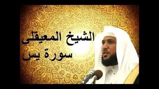 سورة يس كاملة أجمل تلاوة - ماهر المعيقلي - مكتوبه