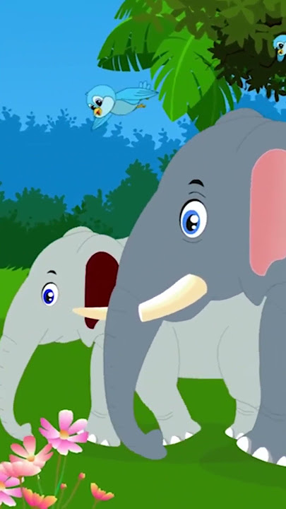 The Baby Elephant | Nursery Rhymes | Super Simple Songs | #kids #yt #kidssong #viral #shorts