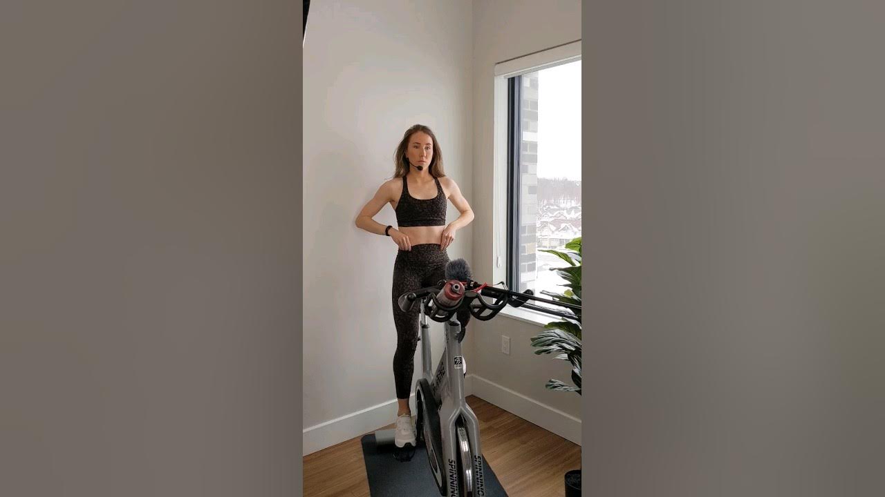 Spin Instructor Mode Activated // Kirsten Allen HIIT Cycling YouTube