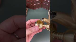 Brass Gourd Water Filter Pipe 💧✨ #shorts #viral #handmade #filter #pipe #part3