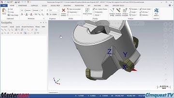 STEP file support for Mill Tools – Mastercam 2017