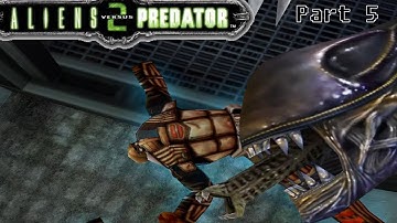 ALIENS vs. PREDATOR 2 - ALIEN WALKTHROUGH - Part 5