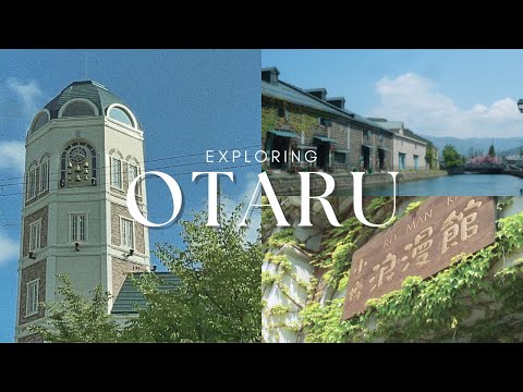 Day-trip to Otaru : Otaru Canal, Sakura, Music Boxes, and Seafood! 🌸✨ Hokkaido Travel Vlog
