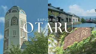 Day-trip to Otaru : Otaru Canal, Sakura, Music Boxes, and Seafood! 🌸✨ Hokkaido Travel Vlog screenshot 5