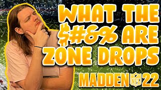 Using ZONE DROPS in Madden 22, Adjustments for Dummies Ep 1.