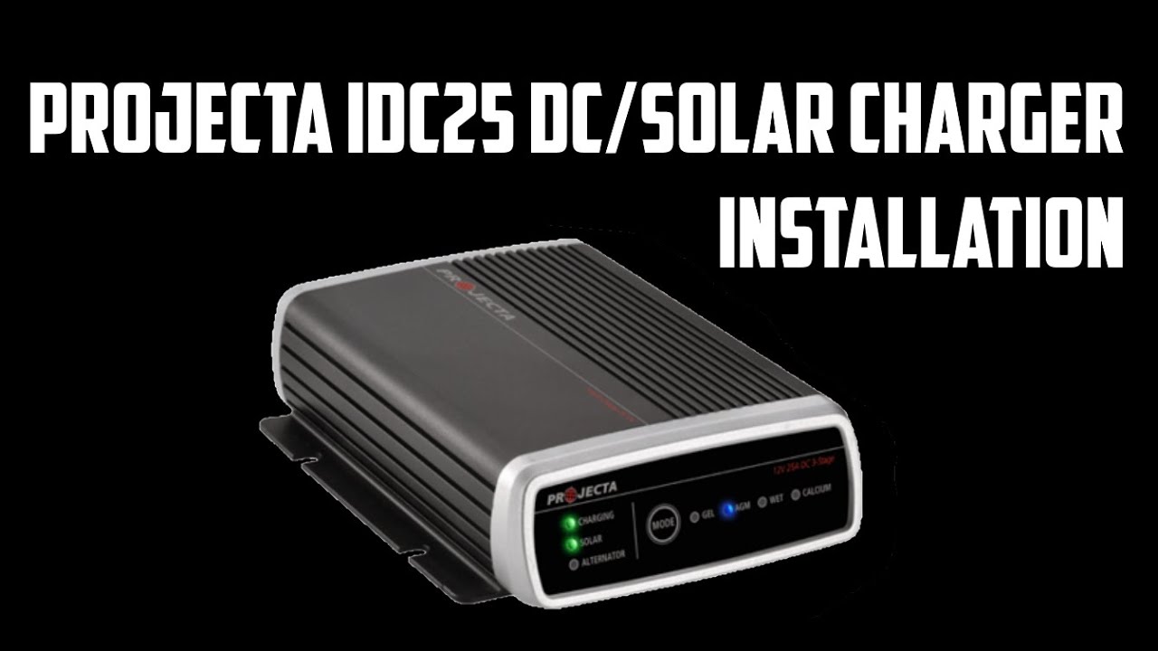PROJECTA DUAL BATTERY SYSTEM DC TO DC 3 STAGE CHARGER 9-32 VOLT 25 AMP IDC25