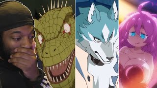 REACTION TO FURRY LIKE ANIME TRAILERS | Dorohedoro, Interspecies Reviewers, Brand New Animal