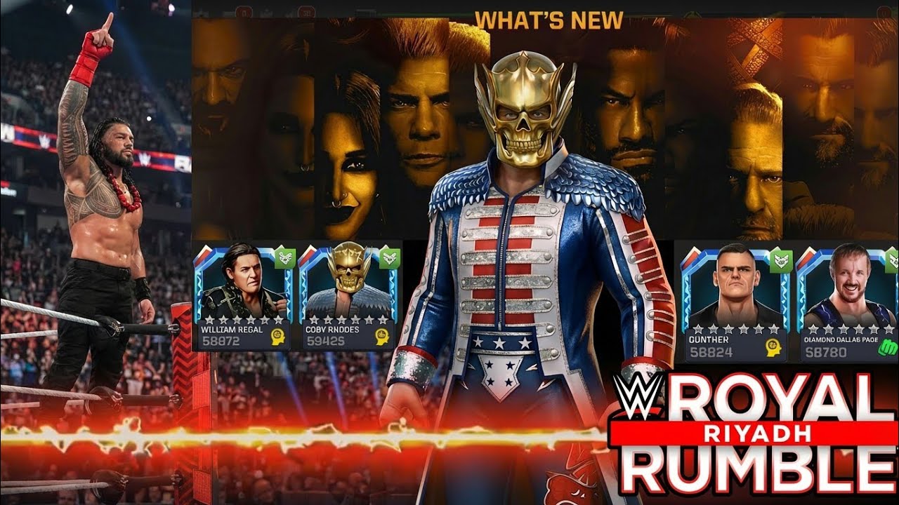 🎮 WWE Mayhem New Update 🎉 Royal Rumble 2026 💥 New Superstars 🌟 New Events 🚀