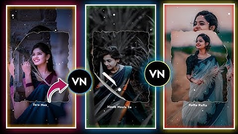 ❤Paper Curl Effect Status Video Editing Vn App | Lyrics Status Kaise Banaye | Apna Photo Ka Status😮