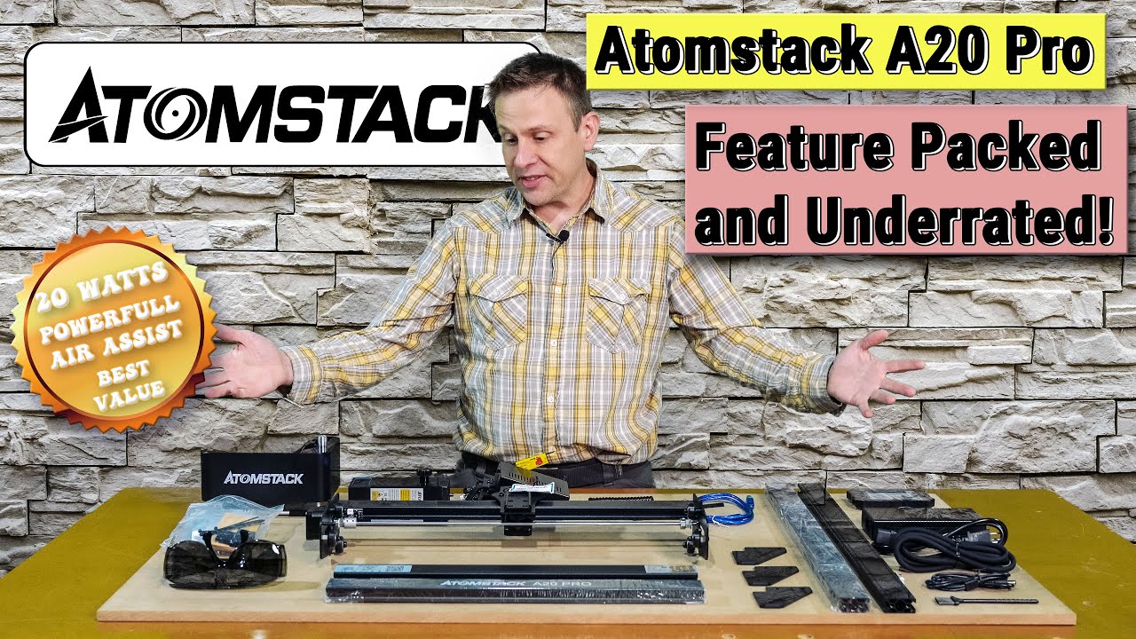 Atomstack A20 Pro Review and Project! YouTube