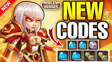 6 New - IDLE HEROES REDEEM CODES 2022 - IDLE HEROES CODES 2022 - CODES IDLE HEROES