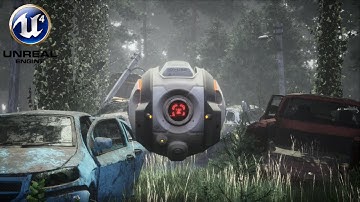 Unreal Engine 4 | Cinematic Animation | A Normal Day of Dups The Drone