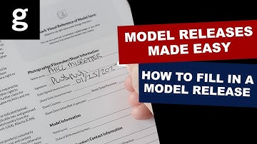 14: How to fill in printed Model Releases correctly for Getty Images