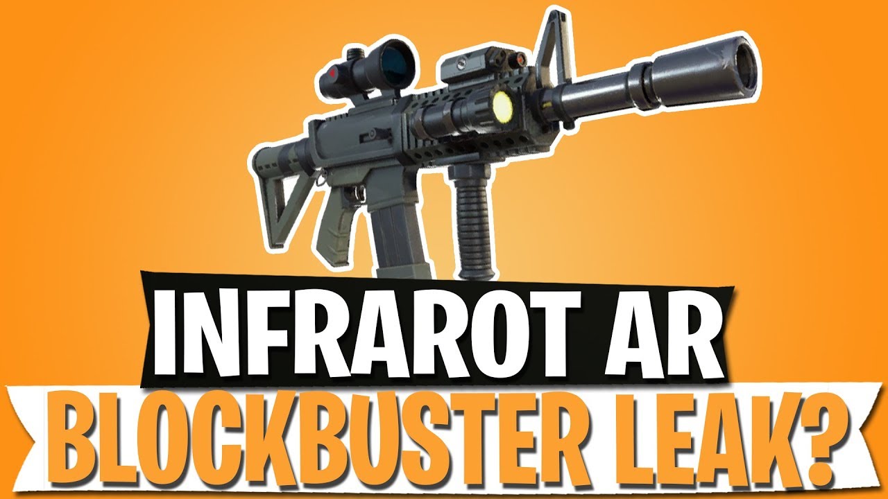 infrarot sturmgewehr kommt blockbuster leak im pve fortnite battle royale deutsch - fortnite neues sturmgewehr