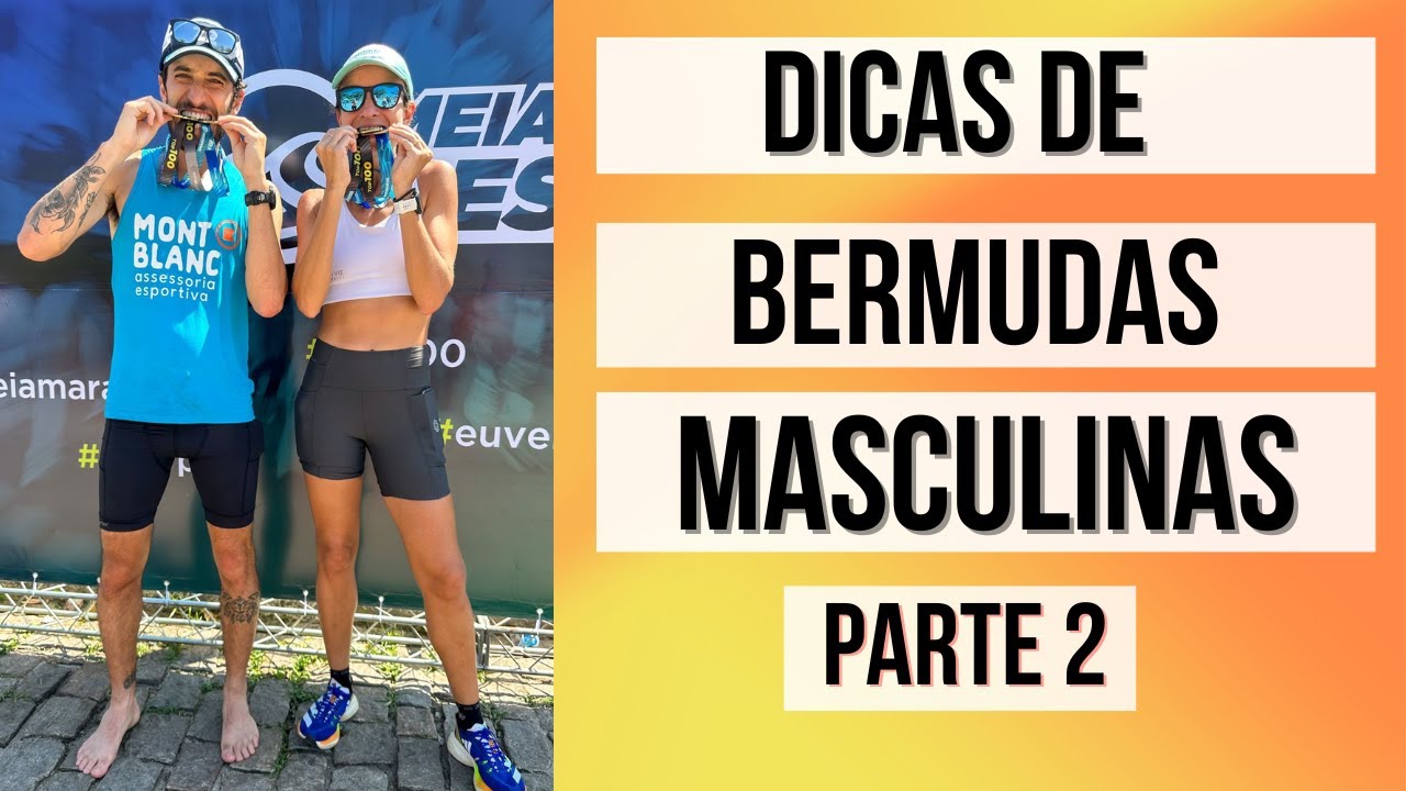 BERMUDAS DE CORRIDA MASCULINAS PARTE 2