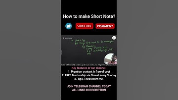 How to Make Short Notes for GATE 2026 | GATE Preparation Tips #shortvideo #gatepreparation