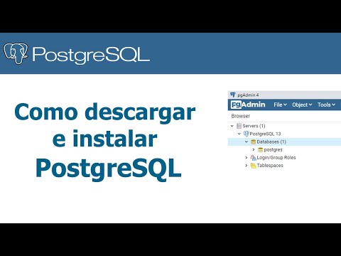 Como descargar e instalar Base de Datos PostgreSQL