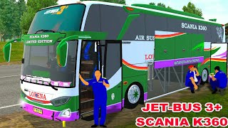 JB3  SCANIA 360 LORENA  FULL ANIM FREE DOWNLOAD || MOD BUSSID BUS TERBARU screenshot 3