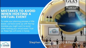 Virtual Events Guide - Mistakes to Avoid While Hosting Virtual Events | V-Unite