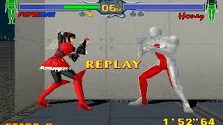 Fighting Vipers Pepsiman Playthrough No Losstest Rec