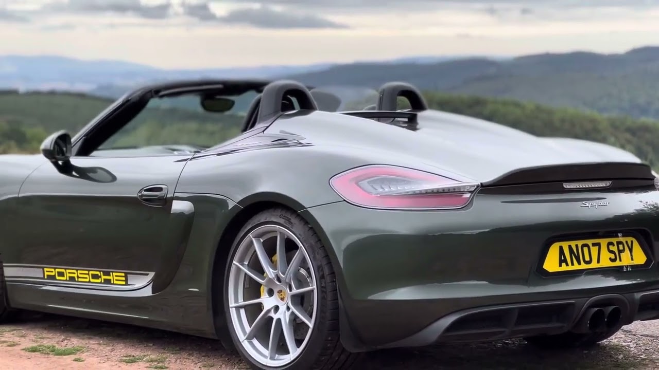 981 Boxster Spyder - Just a drive