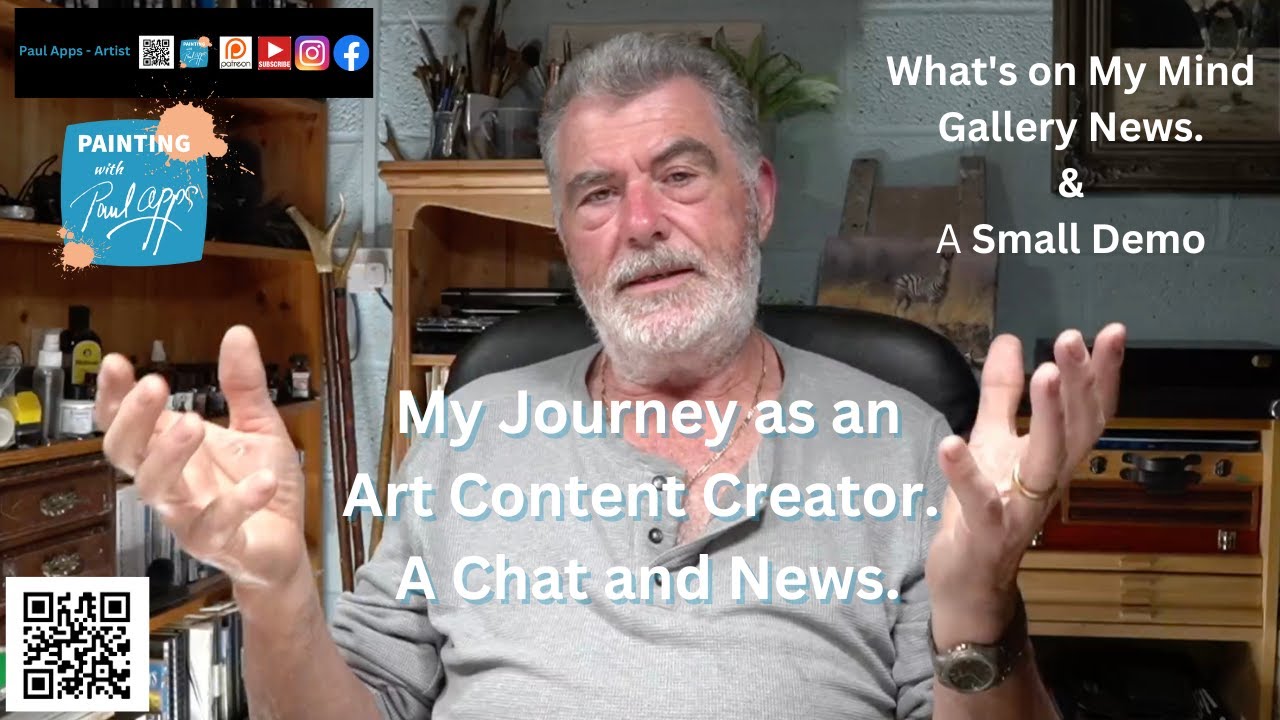 My Journey as an Art Content Creator Gallery News A Chat and Demo