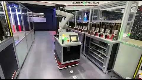 Manipulator - GoldenRetriever GR200 Autonomous Mobile Robot with Mitsubishi Collaborative Robot Arm