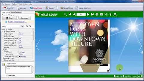 How to make flipbook from PDF on Mac OS with FlipBook Creator Solution