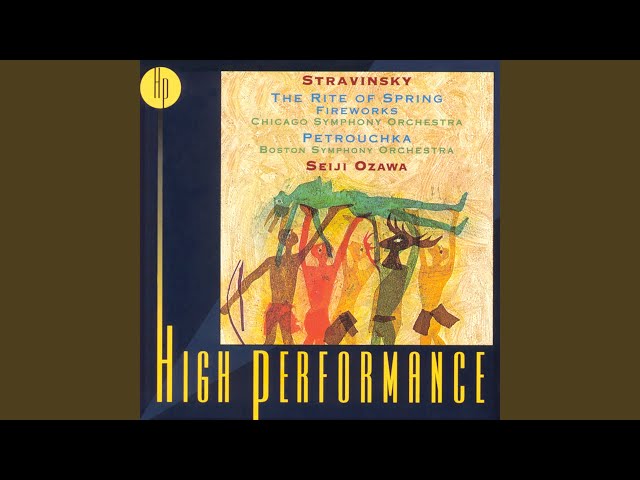 Stravinsky - Pétrouchka: Danse russe : Orch Symph Boston / S.Ozawa